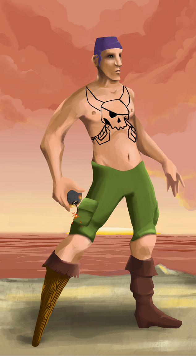 AlgoSeas Pirate #34859 NFT on Algorand