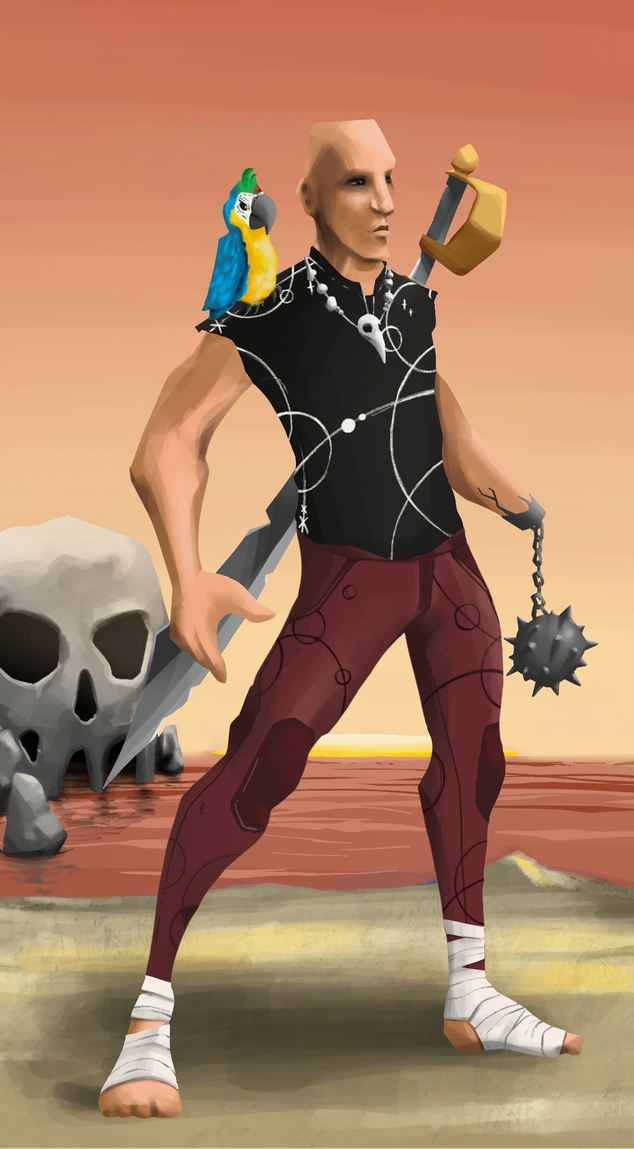 AlgoSeas Pirate #34867 NFT on Algorand