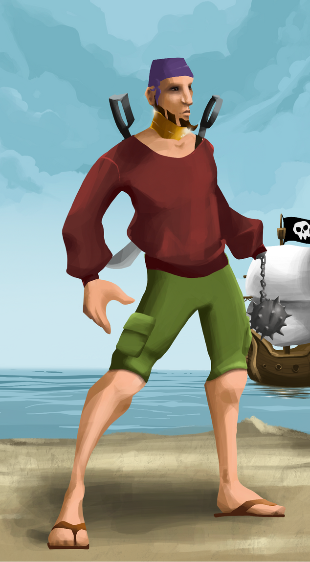 AlgoSeas Pirate #34868 NFT on Algorand