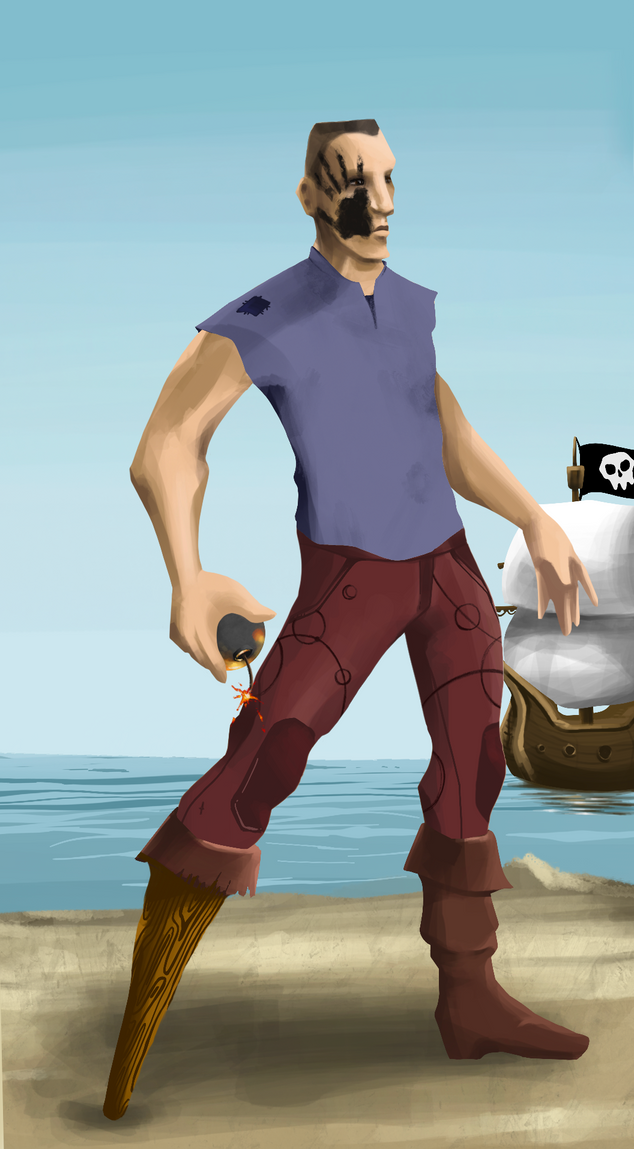 AlgoSeas Pirate #34879 NFT on Algorand