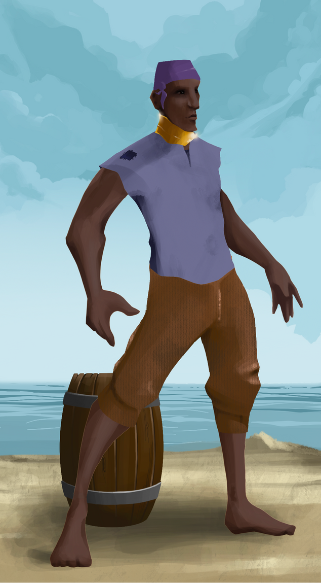 AlgoSeas Pirate #34881 NFT on Algorand