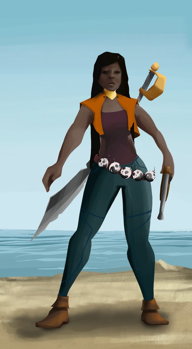 AlgoSeas Pirate #34885 NFT on Algorand