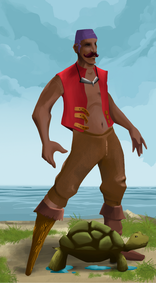 AlgoSeas Pirate #34896 NFT on Algorand