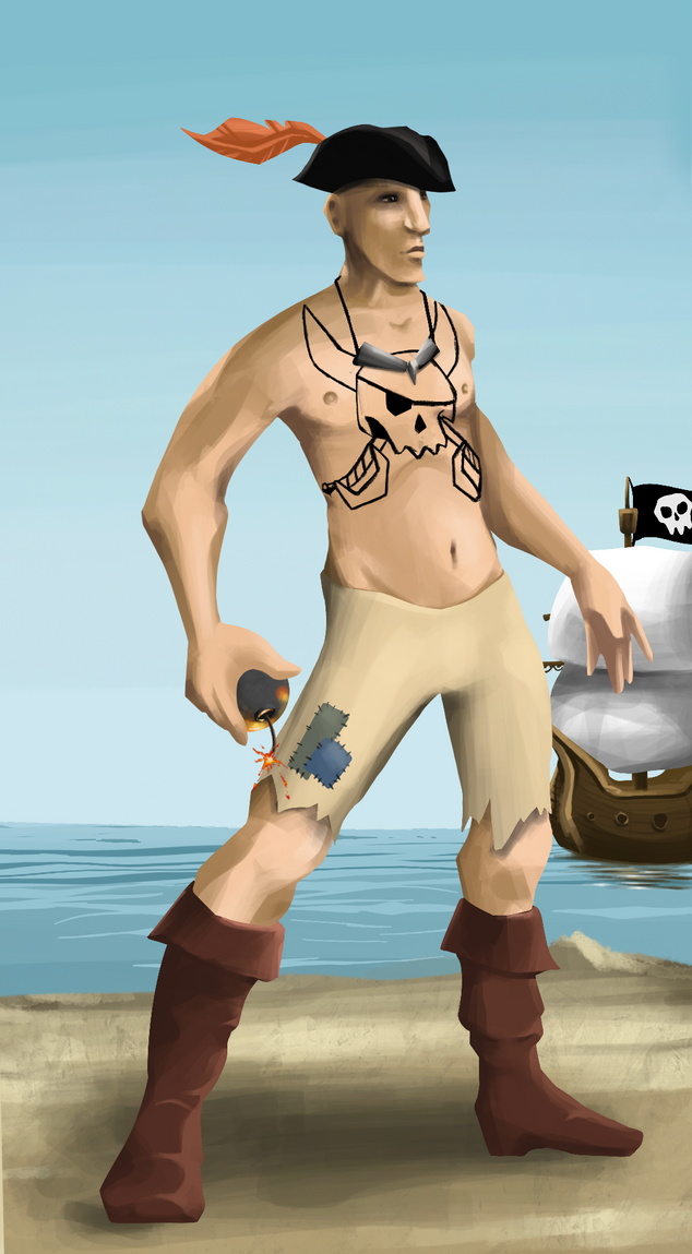 AlgoSeas Pirate #34902 NFT on Algorand