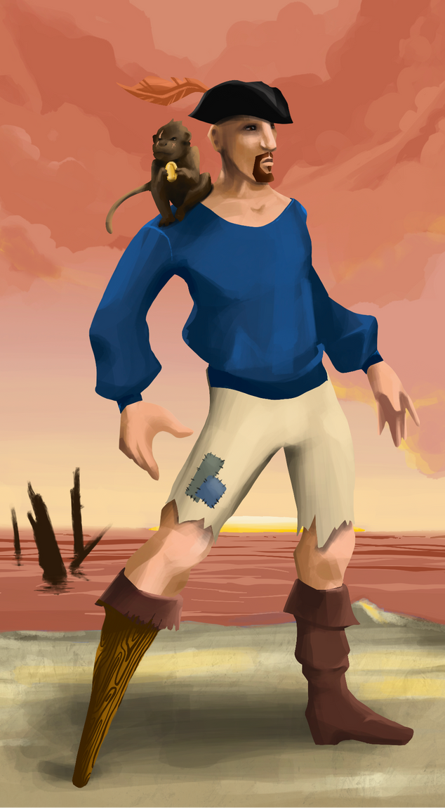 AlgoSeas Pirate #34914 NFT on Algorand