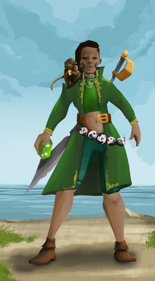 AlgoSeas Pirate #34928 NFT on Algorand