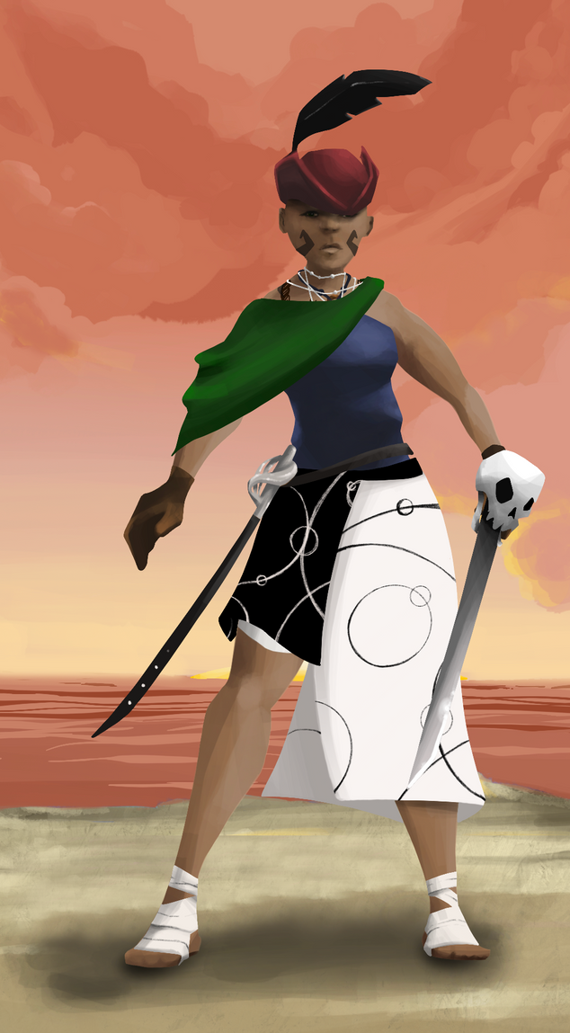 AlgoSeas Pirate #3496 NFT on Algorand