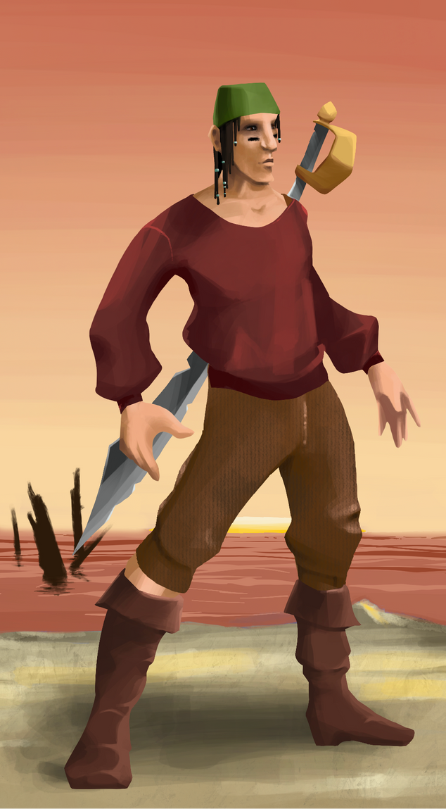 AlgoSeas Pirate #34977 NFT on Algorand