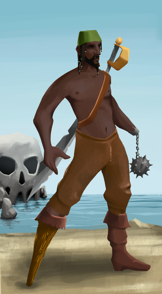 AlgoSeas Pirate #34983 NFT on Algorand