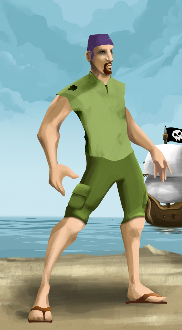 AlgoSeas Pirate #34994 NFT on Algorand