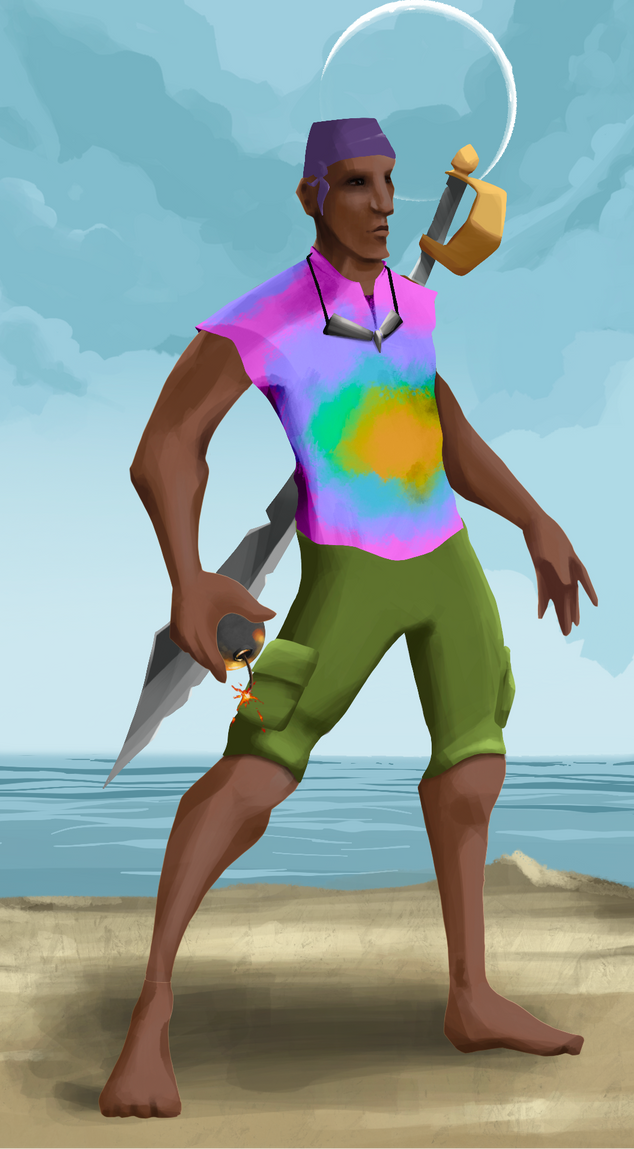 AlgoSeas Pirate #34998 NFT on Algorand