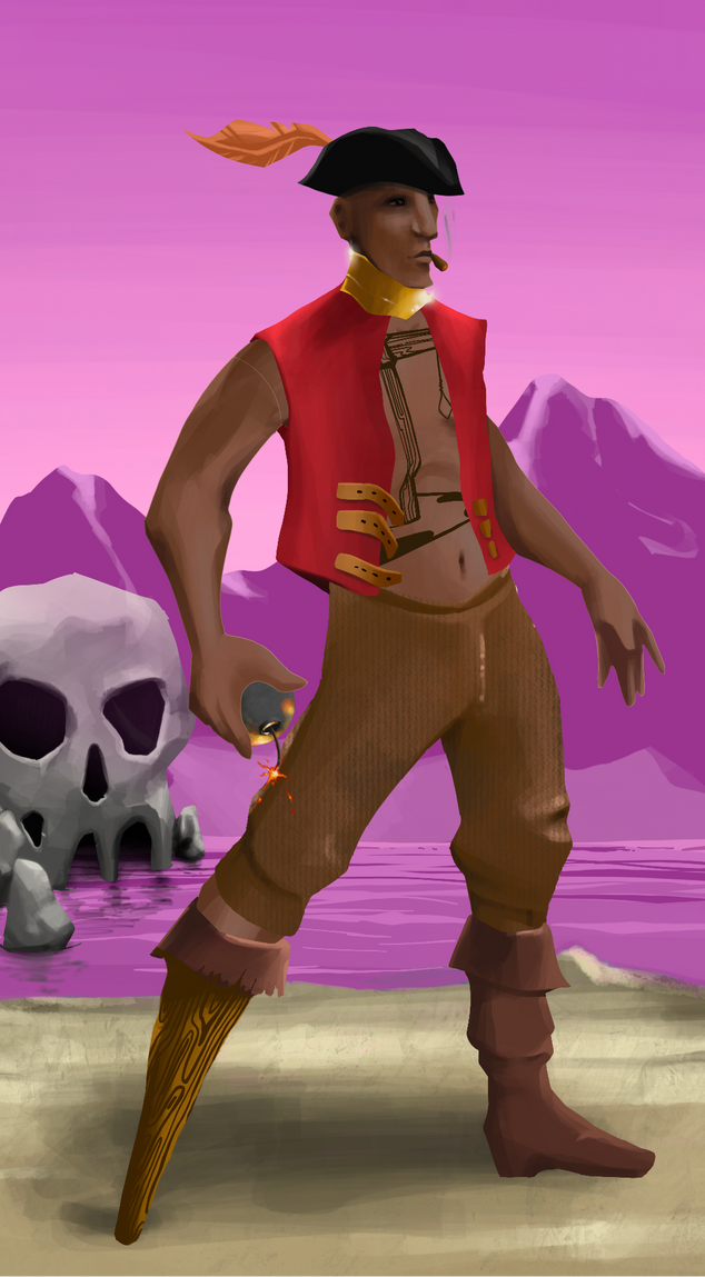 AlgoSeas Pirate #35010 NFT on Algorand