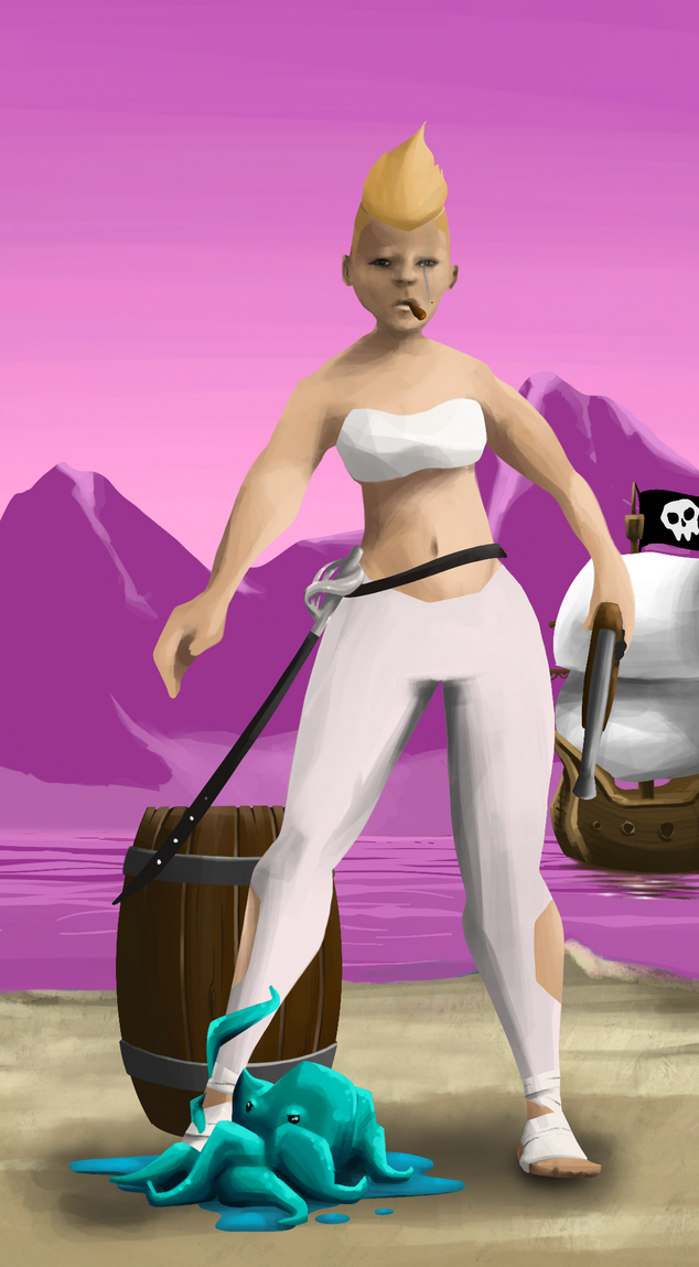 AlgoSeas Pirate #35013 NFT on Algorand