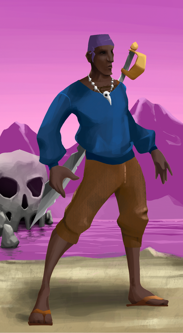 AlgoSeas Pirate #35014 NFT on Algorand