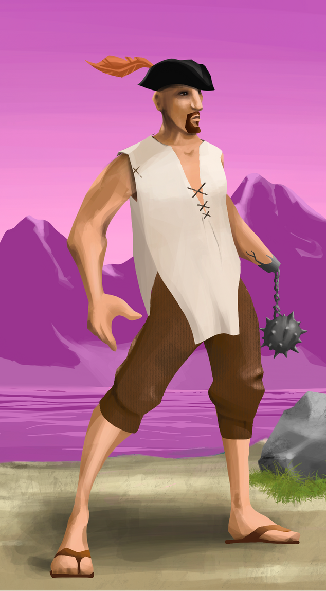 AlgoSeas Pirate #35015 NFT on Algorand