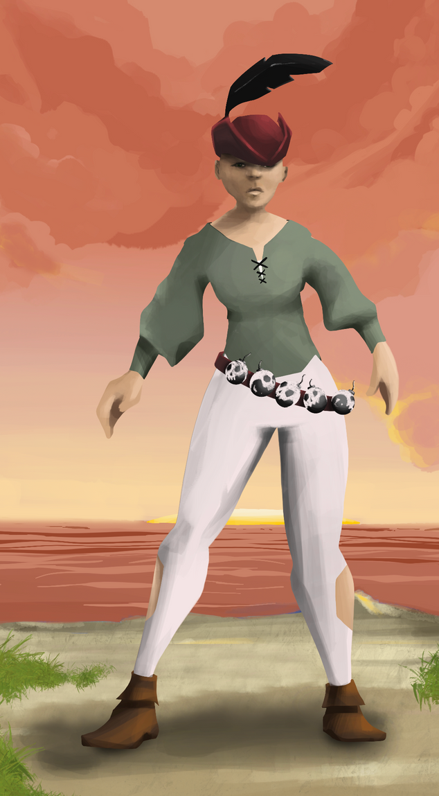 AlgoSeas Pirate #35018 NFT on Algorand