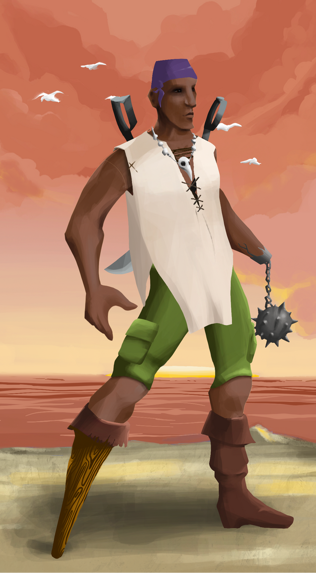 AlgoSeas Pirate #35019 NFT on Algorand