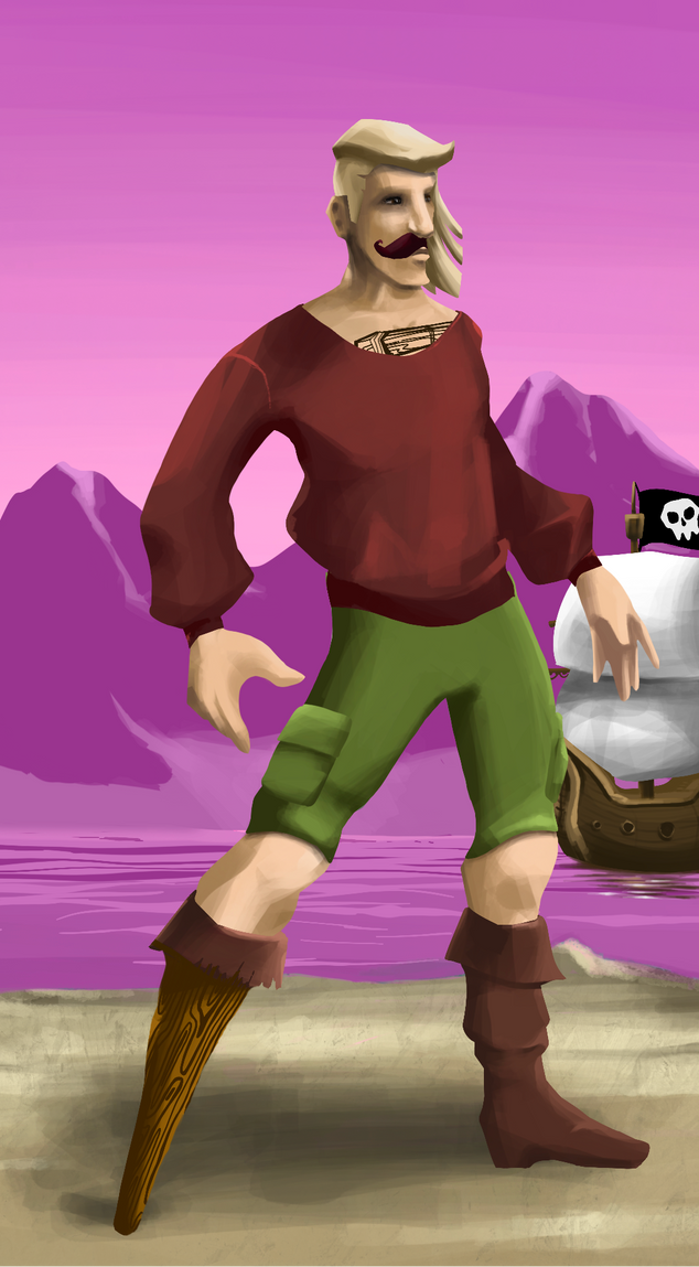 AlgoSeas Pirate #35021 NFT on Algorand