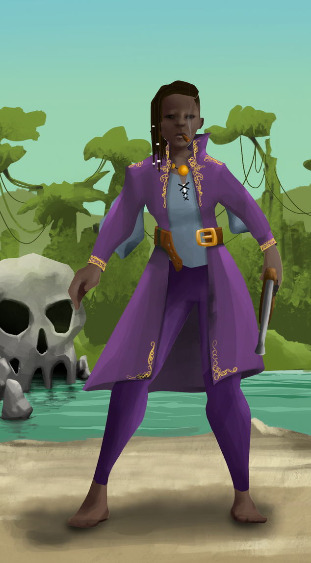 AlgoSeas Pirate #35056 NFT on Algorand