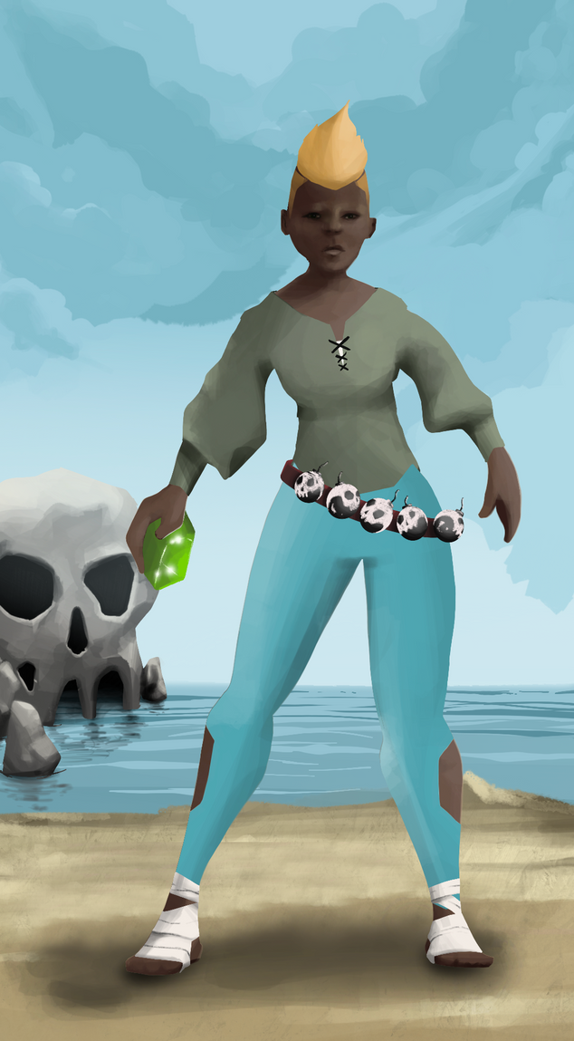 AlgoSeas Pirate #35061 NFT on Algorand