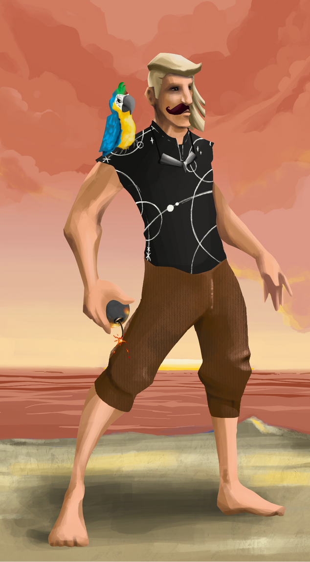 AlgoSeas Pirate #35062 NFT on Algorand