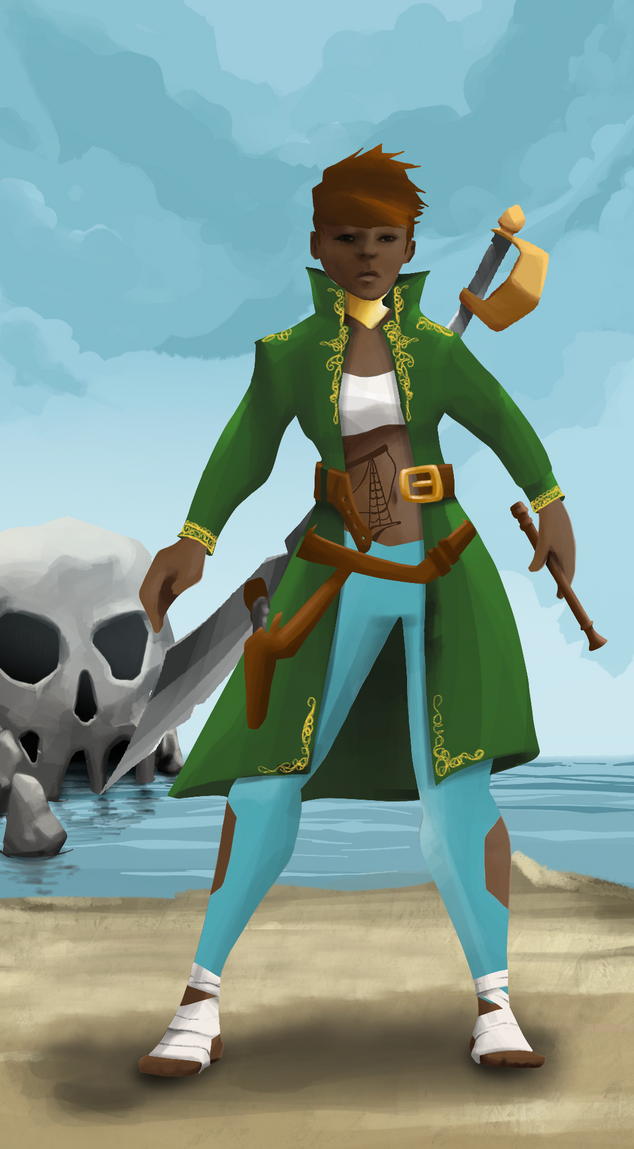 AlgoSeas Pirate #35063 NFT on Algorand