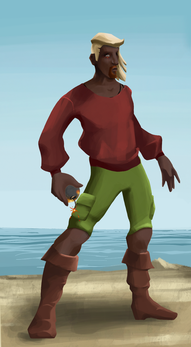 AlgoSeas Pirate #35064 NFT on Algorand