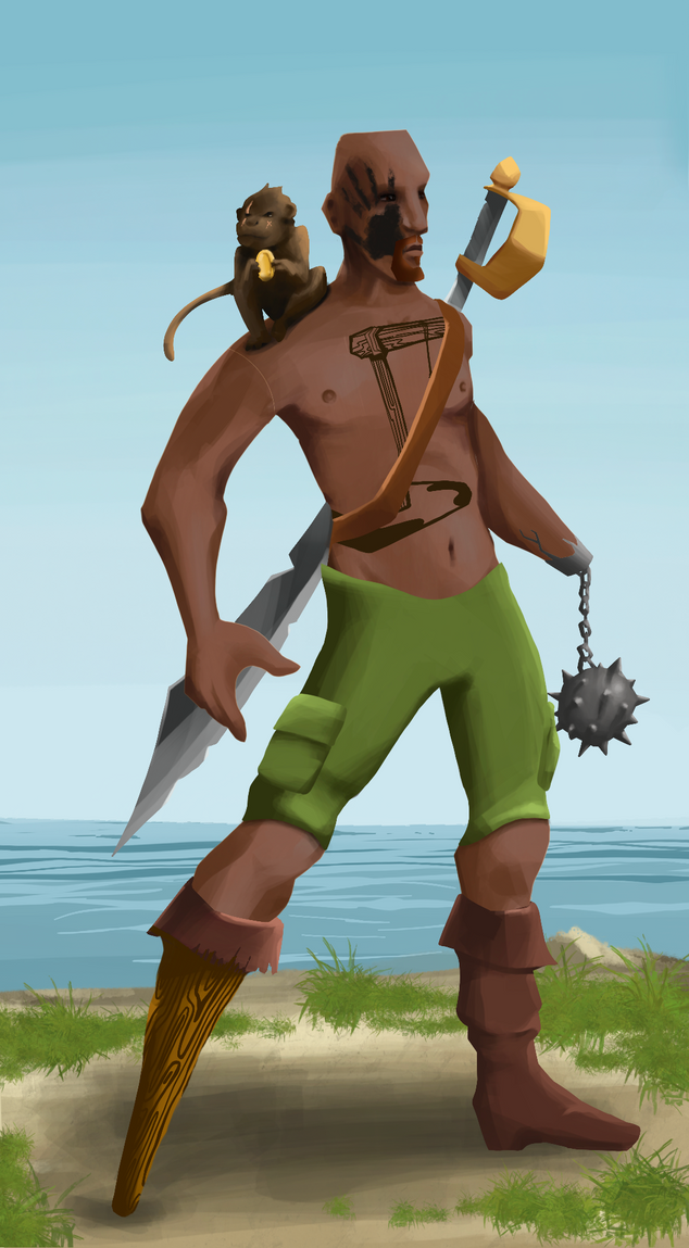 AlgoSeas Pirate #35065 NFT on Algorand