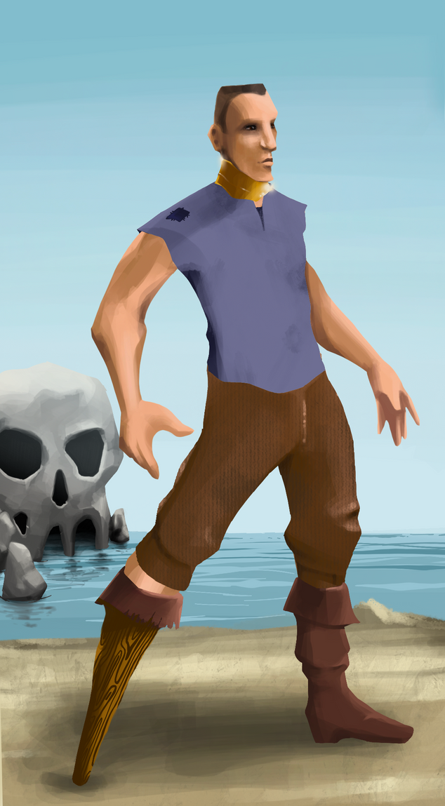 AlgoSeas Pirate #35073 NFT on Algorand