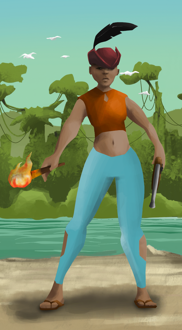 AlgoSeas Pirate #35074 NFT on Algorand