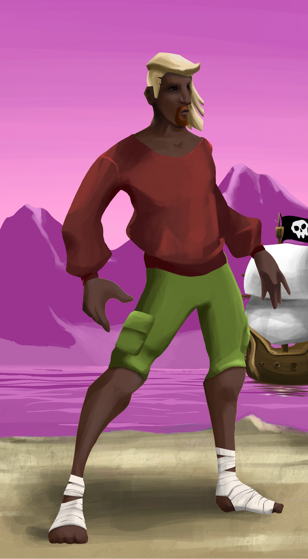 AlgoSeas Pirate #35078 NFT on Algorand