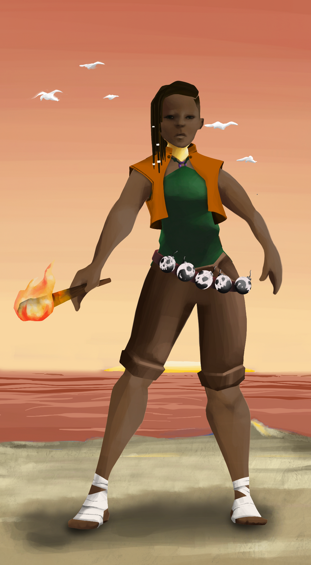 AlgoSeas Pirate #35085 NFT on Algorand