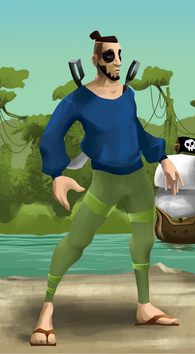 AlgoSeas Pirate #35102 NFT on Algorand