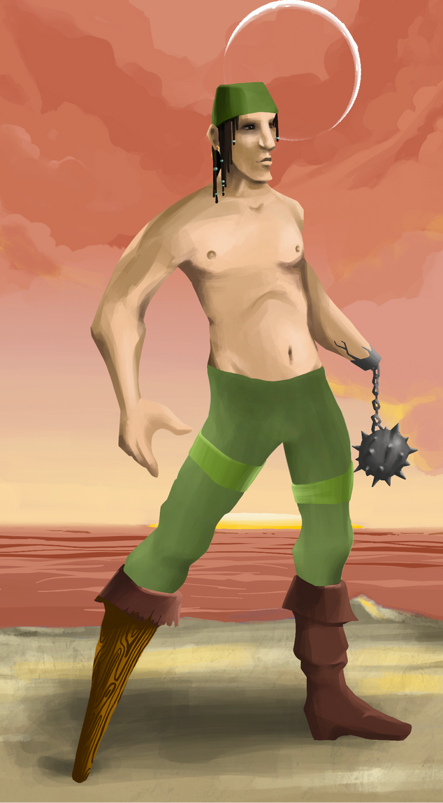 AlgoSeas Pirate #35106 NFT on Algorand