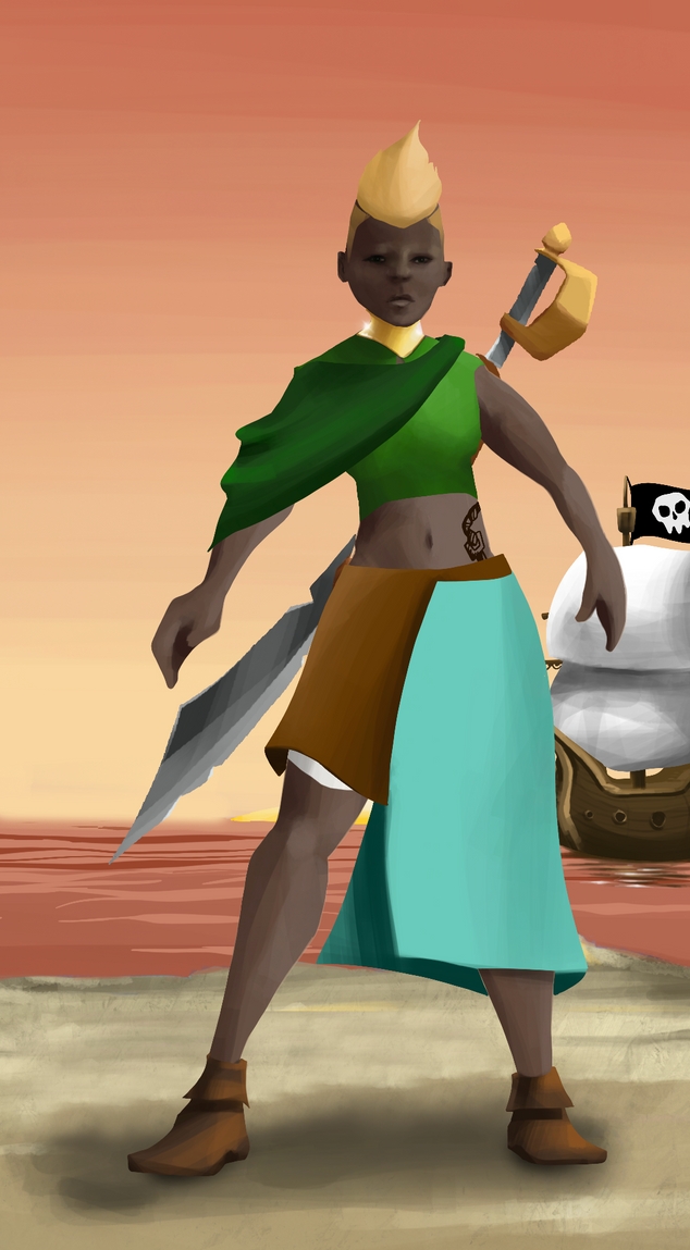 AlgoSeas Pirate #35111 NFT on Algorand