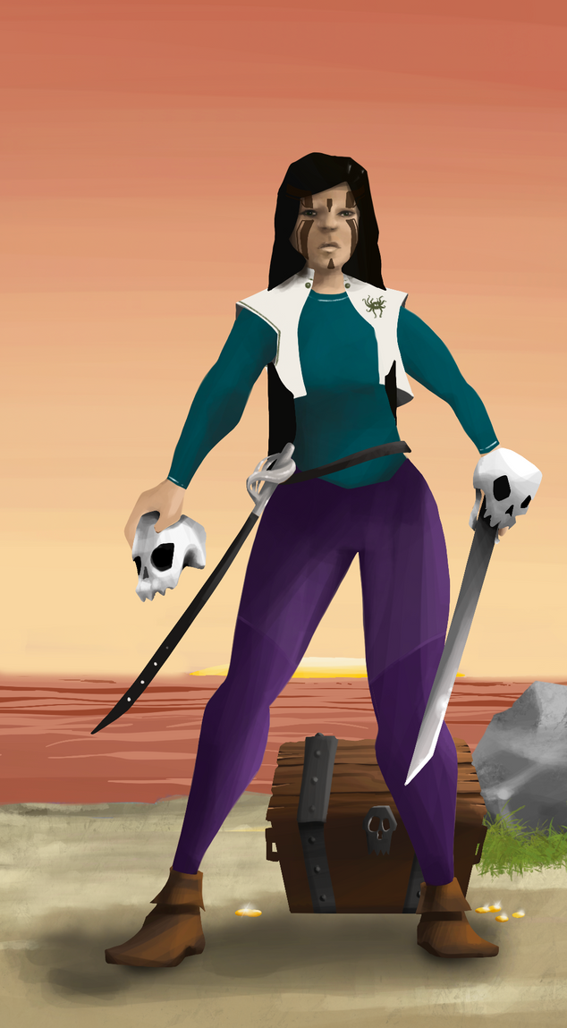 AlgoSeas Pirate #35114 NFT on Algorand