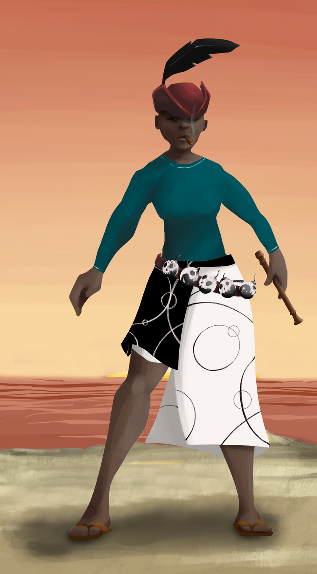 AlgoSeas Pirate #35132 NFT on Algorand