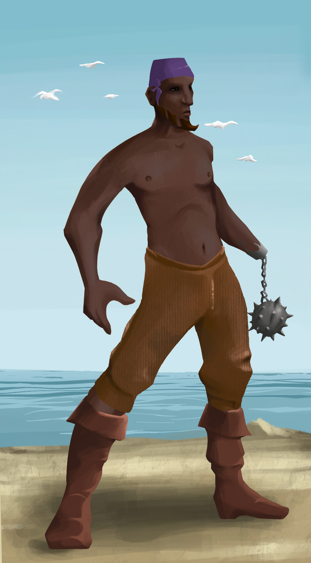 AlgoSeas Pirate #35134 NFT on Algorand