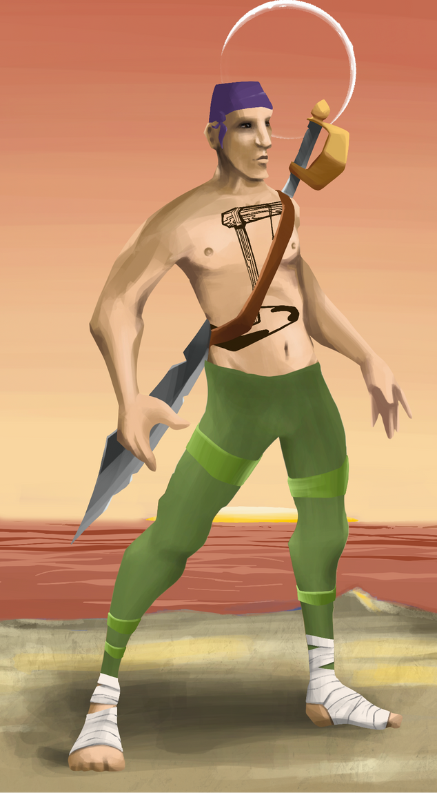 AlgoSeas Pirate #35147 NFT on Algorand