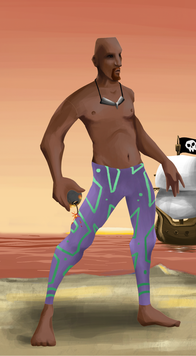 AlgoSeas Pirate #35150 NFT on Algorand