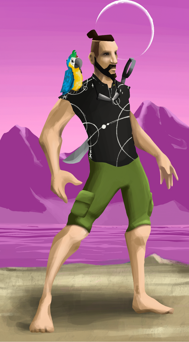 AlgoSeas Pirate #35162 NFT on Algorand