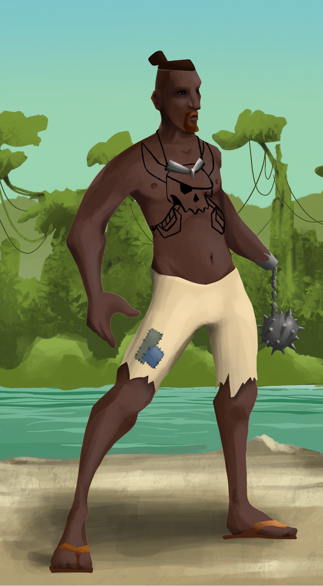 AlgoSeas Pirate #35164 NFT on Algorand