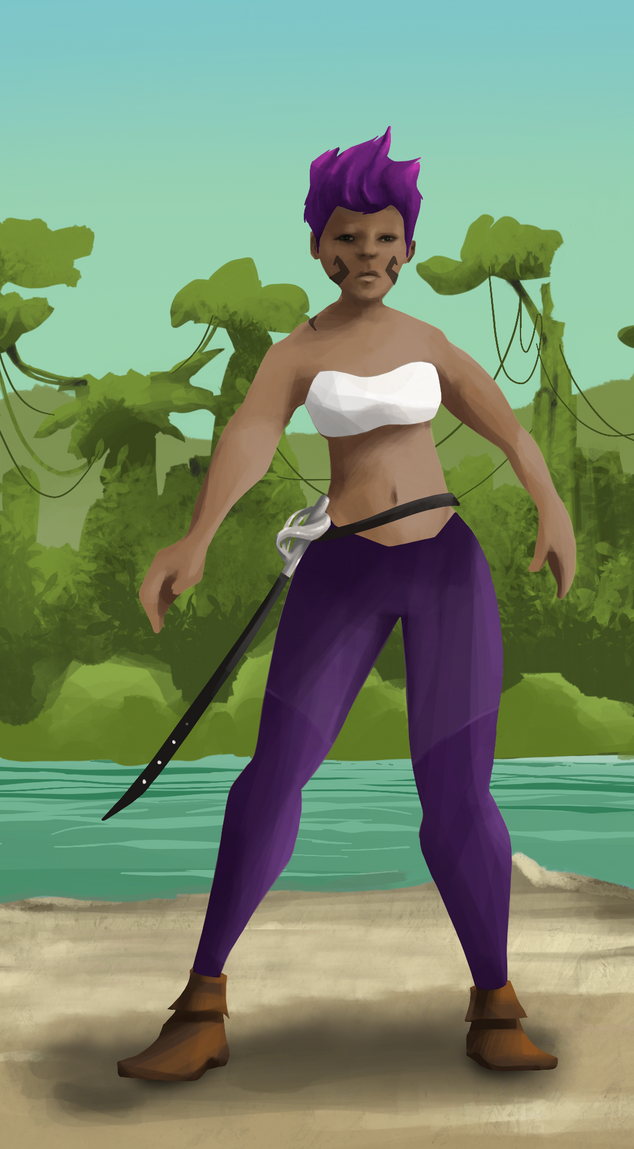 AlgoSeas Pirate #35166 NFT on Algorand