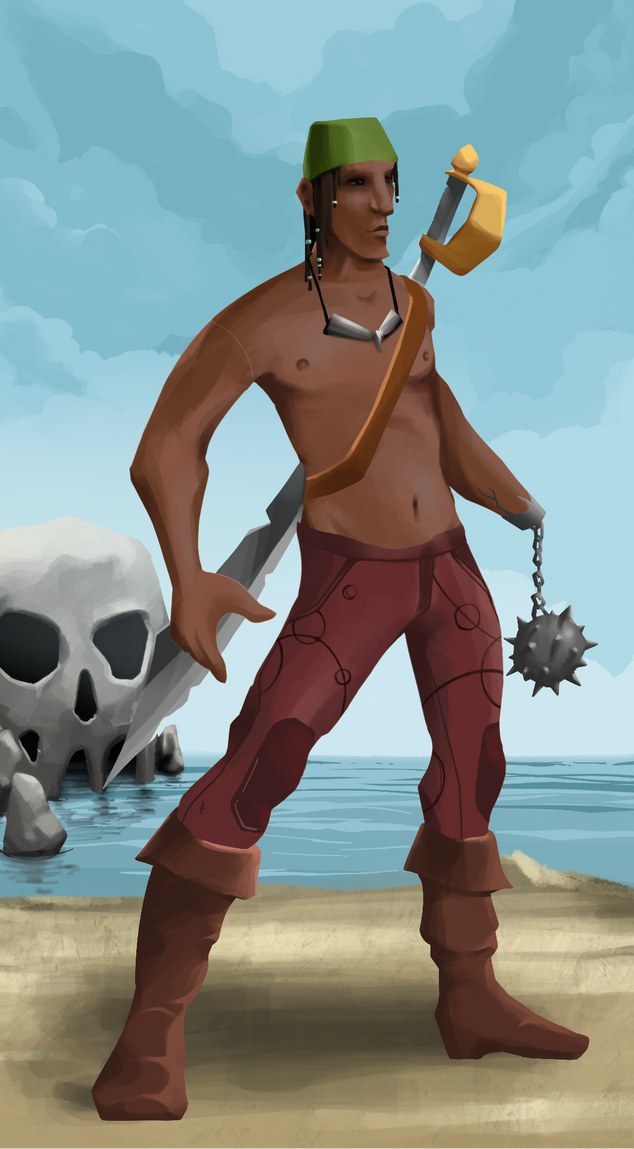 AlgoSeas Pirate #35179 NFT on Algorand