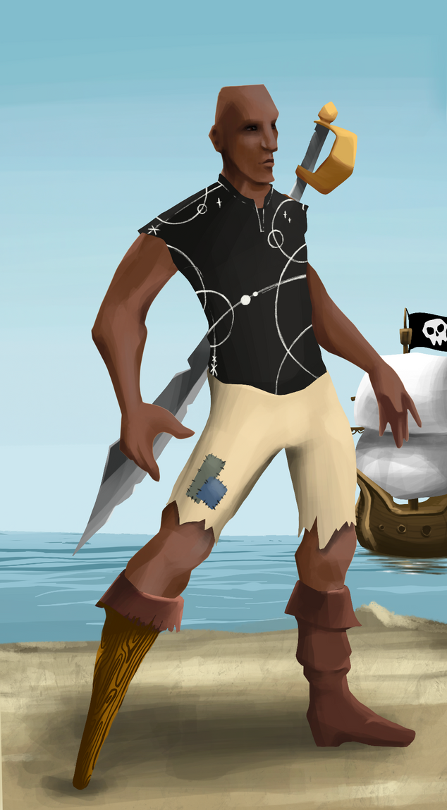 AlgoSeas Pirate #35181 NFT on Algorand