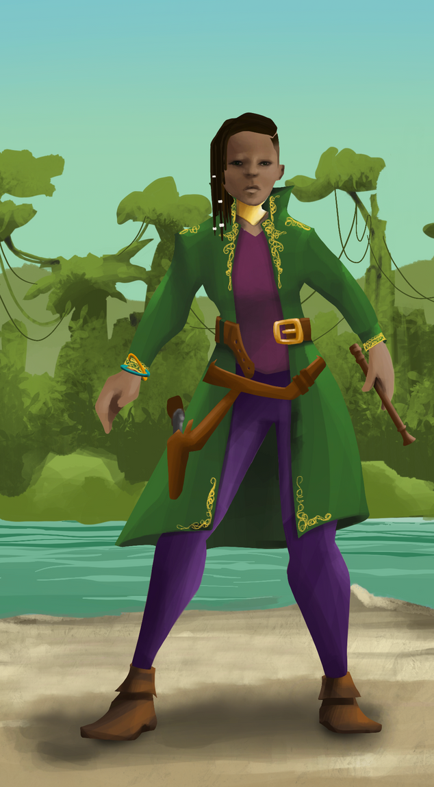 AlgoSeas Pirate #35182 NFT on Algorand