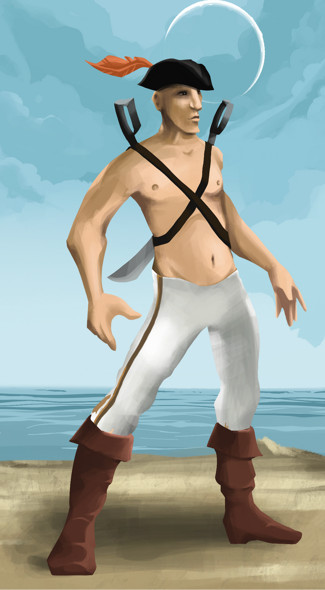 AlgoSeas Pirate #35186 NFT on Algorand