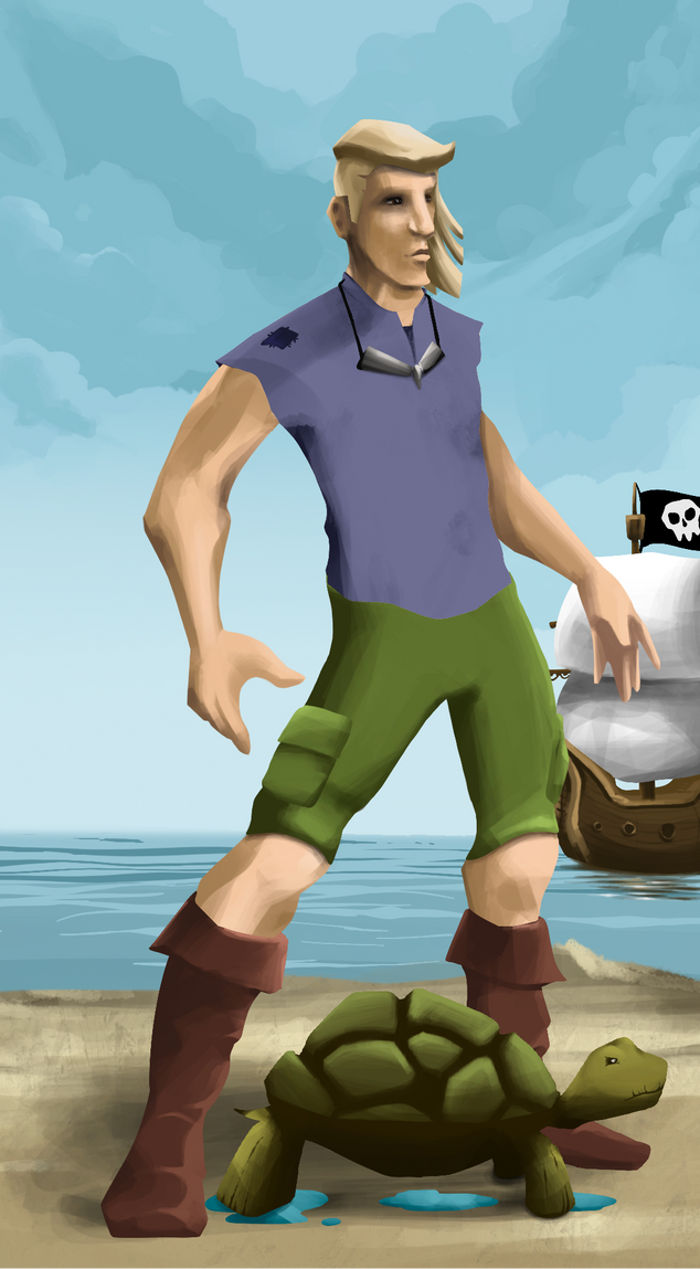 AlgoSeas Pirate #35191 NFT on Algorand