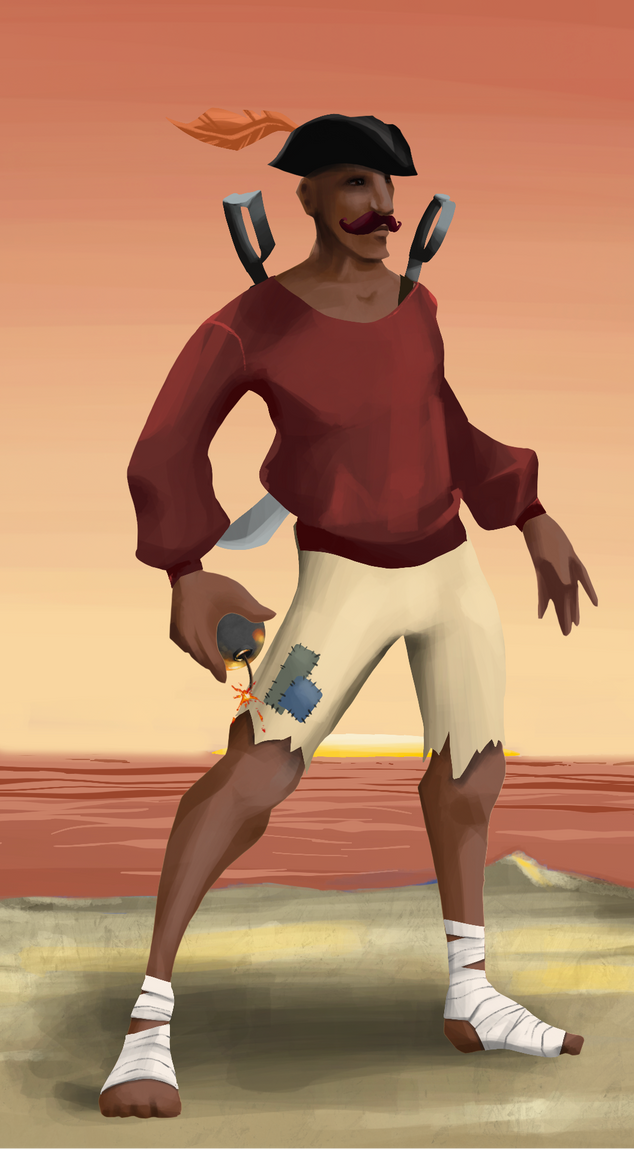 AlgoSeas Pirate #35194 NFT on Algorand