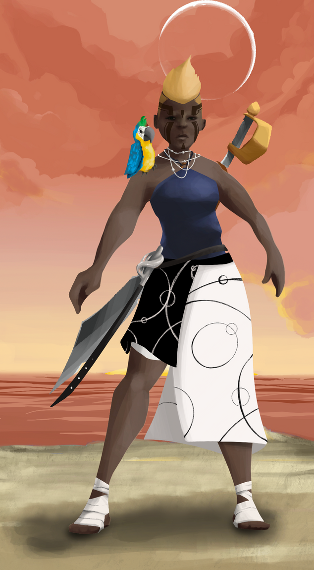 AlgoSeas Pirate #35197 NFT on Algorand